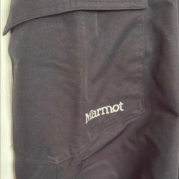 Marmot Black insulated Motion Ski Pants Outdoor Essential excellent condition - Picture 3 of 12